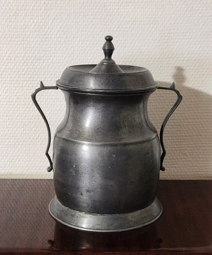 Ancien pot étain à - ancien,