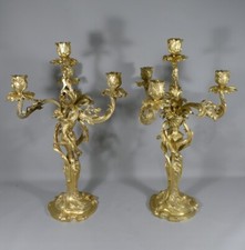 Paire De Chandeliers Louis XV