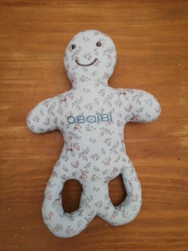 Doudou hochet forme ob - o/,