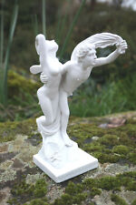 RE0086 FIGURINE SCULPTURE REPRO ZEPHYR  ET  PSYCHE RUTXHIEL STYLE ALBATRE LOUVRE