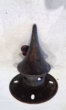 Casque à pointe, spilkelmet: Pointe modèle 95 en laiton. Allemagne.