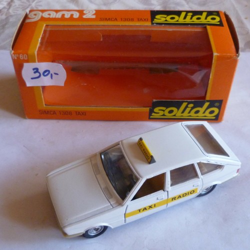 Solido gam simca 1308 taxi - gam,