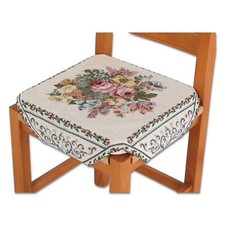 Housse de chaise rembourrée coussin avec rabats ITALIA