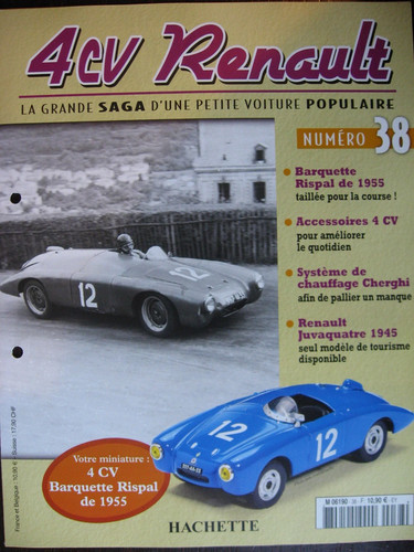 Fascicule 4cv renault la - 4cv, 38