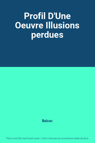 Profil une oeuvre - profil, d'une
