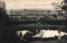 CPA 63 - ROYAT (Puy de Dôme) - 471. Parc Bargoin. Panorama sur Clermont-Ferrand