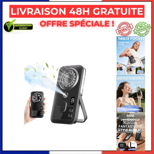 Mini ventilateur brumisateur