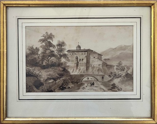 Tableau lavis originale - tableau,