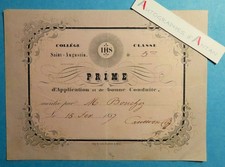 ● BOUCHEZ 1857 billet prime