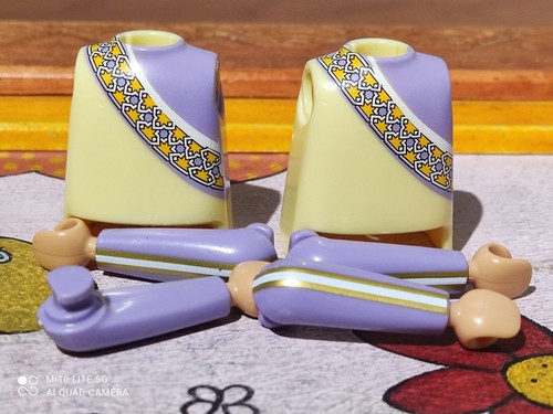 Playmobil corps torse bras - x2,