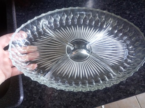 Plat apéritif oval - plat, à
