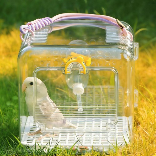 Cage transport transparente - de,