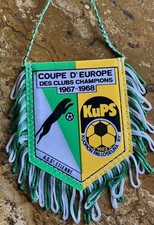 Fanion ASSE / KUPS 16e Finale Coupe d’Europe 20/09/1967