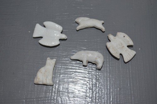 Anciennes fèves animaux en - anciennes,
