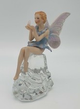 FRANKLIN MINT 1989 - Enchanted Crystal Fairy - Figurine en Porcelaine de fée
