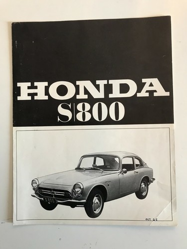 Honda 800 dépliant - s/800,