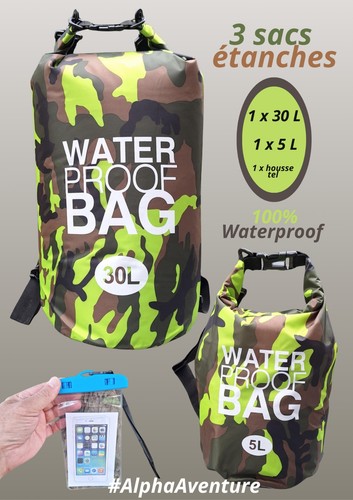 Pack outdoor sacs étanches - pack,
