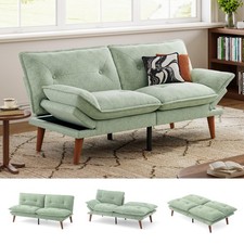 Futon Sofa Bed, 70" Chenille