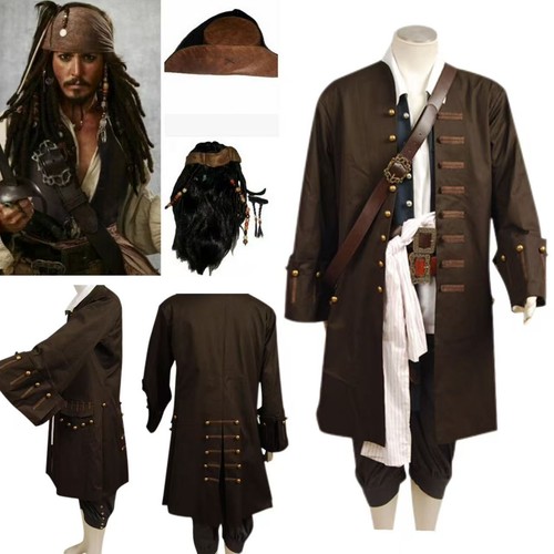 Jack sparrow full set wig - jack,