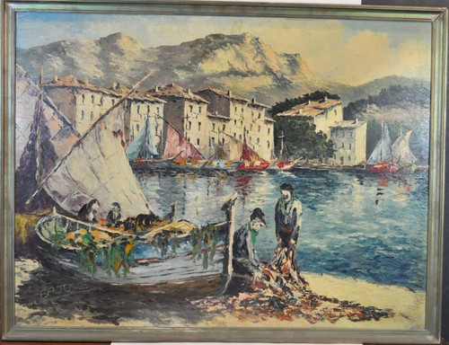Tableau peinture au couteau - tableau,