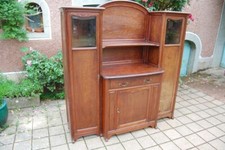 buffet art nouveau en acajou
