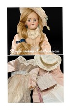 poupée ancienne Handwerk Handwerck Germany et son trousseau - no Jumeau