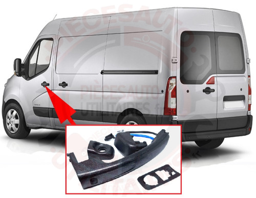 Poignee porte avant renault - de,