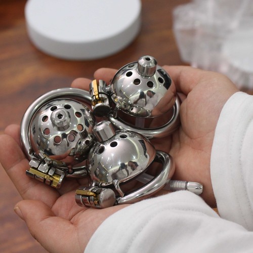 Cage chasteté acier - chasteté, en
