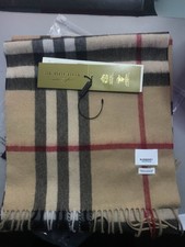 Burberry Cashmere Scarf 100%