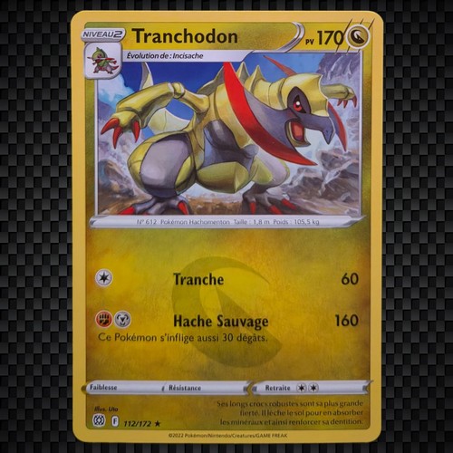 Cartes pokémon tranchodon - cartes, :