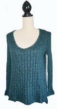 PULL CHINÉ VERT ET NOIR MARQUE JENNYFER TAILLE 40 HAUT 64CM LARG 50CM JAMAIS MIS