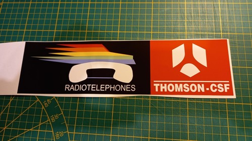 Sticker autocollant thomson - sticker,