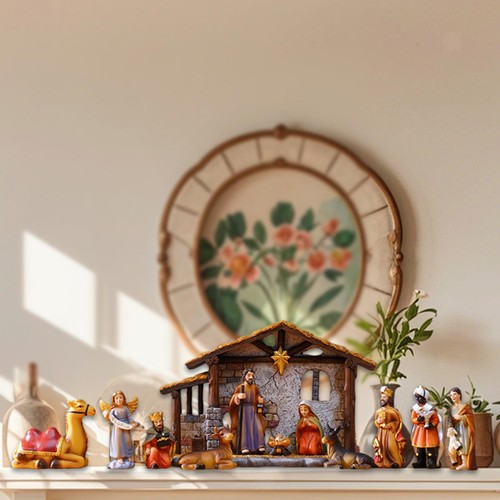 Figurine crèche noël - de,