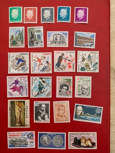 Gz31 timbres de monaco - timbres,