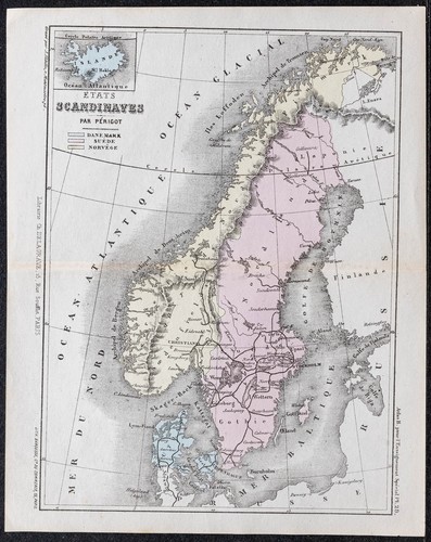 1866 scandinavie suède - -,