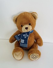 OURS EN PELUCHE NEUF Cannelle LA GRANDE RÉCRÉ Écharpe Hiver Noël Doux Doudou