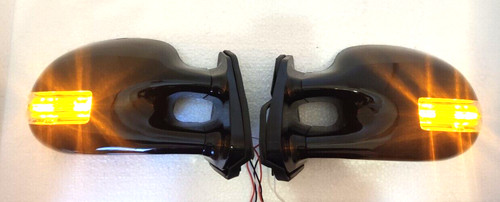 Black rearview mirror lada - black,
