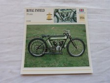 Fiche Photo Moto : ROYAL ENFIELD 350 usine de 1914