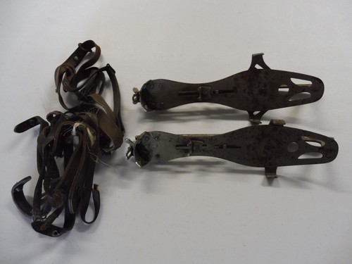 Ancien patin glace vintage - ancien,