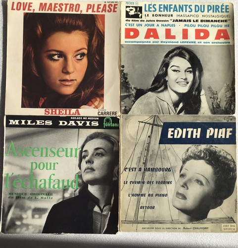 Lot disques vinyles tours - lot,