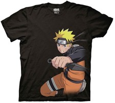 Naruto Shippuden - Naruto Avec Kunai T-Shirt Adulte