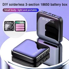 Batterie Externe Power Bank Type C Usb Chargeur Portable 5v 2A 9x8x2, 5cm