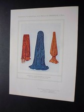 litho 20°:pub: trichromie d'après étoffes de fantaisie(tissus décorés iltis)