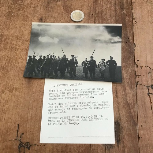 Photo ancienne presse - photo,
