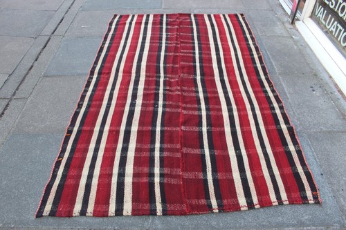 Tapis kilim oriental rouge - kilim,