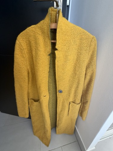 Manteau femme long - , jaune