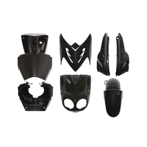 Kit carénage noir - mbk, stunt