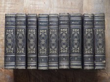 ‎ ‎MOLIERE‎ ‎Oeuvres de Molière (9 Tomes - Complet) Desoer  1819-1825 gravures