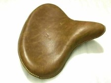 Cuir Pur Pour HARLEY WLA WLC VL UL EL WL KNUCKLEHEAD Siège Solo FLATHEAD DIX