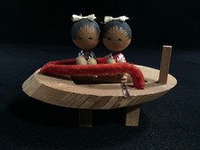 J0583 poupée kokeshi - poupée,